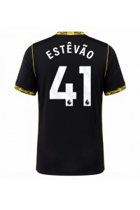 Chelsea Estevao Willian #41 Jalkapallovaatteet Vieraspaita 2026-27 Lyhythihainen